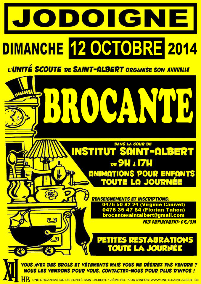 flyers brocante