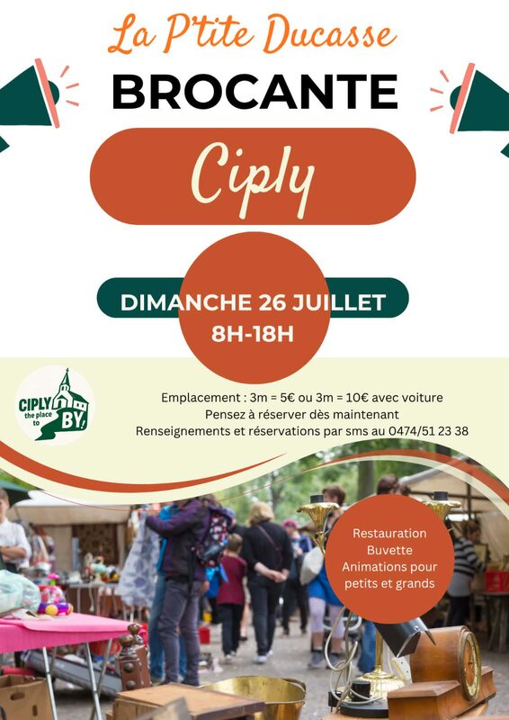 Brocante de Ciply - Mons