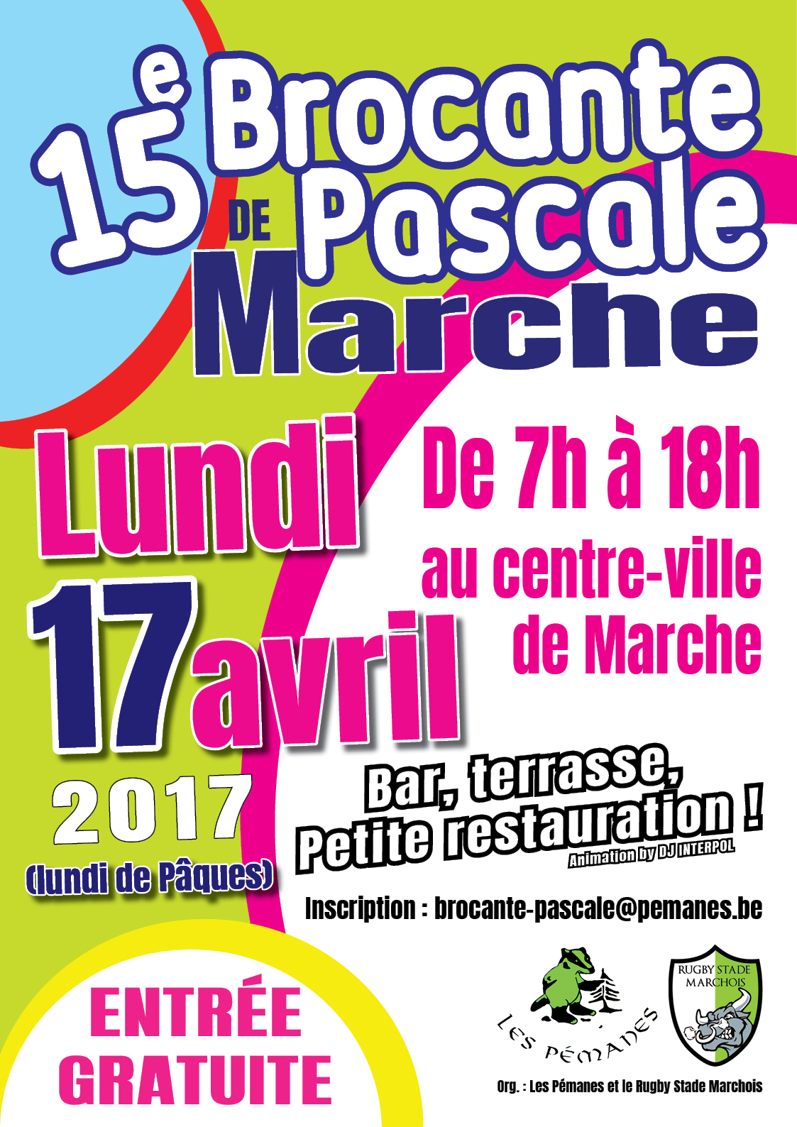 15ème Brocante Pascale de Marche-en-Famenne - fr - Brocantes.be
