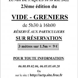 Calendrier Vide Grenier 89 2023 Brocantes - Brocantes Categories